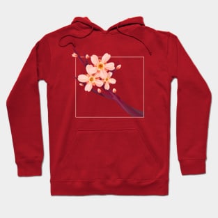 Cherry Plum Blossom Flower Sakura Chinese Japanese Hoodie